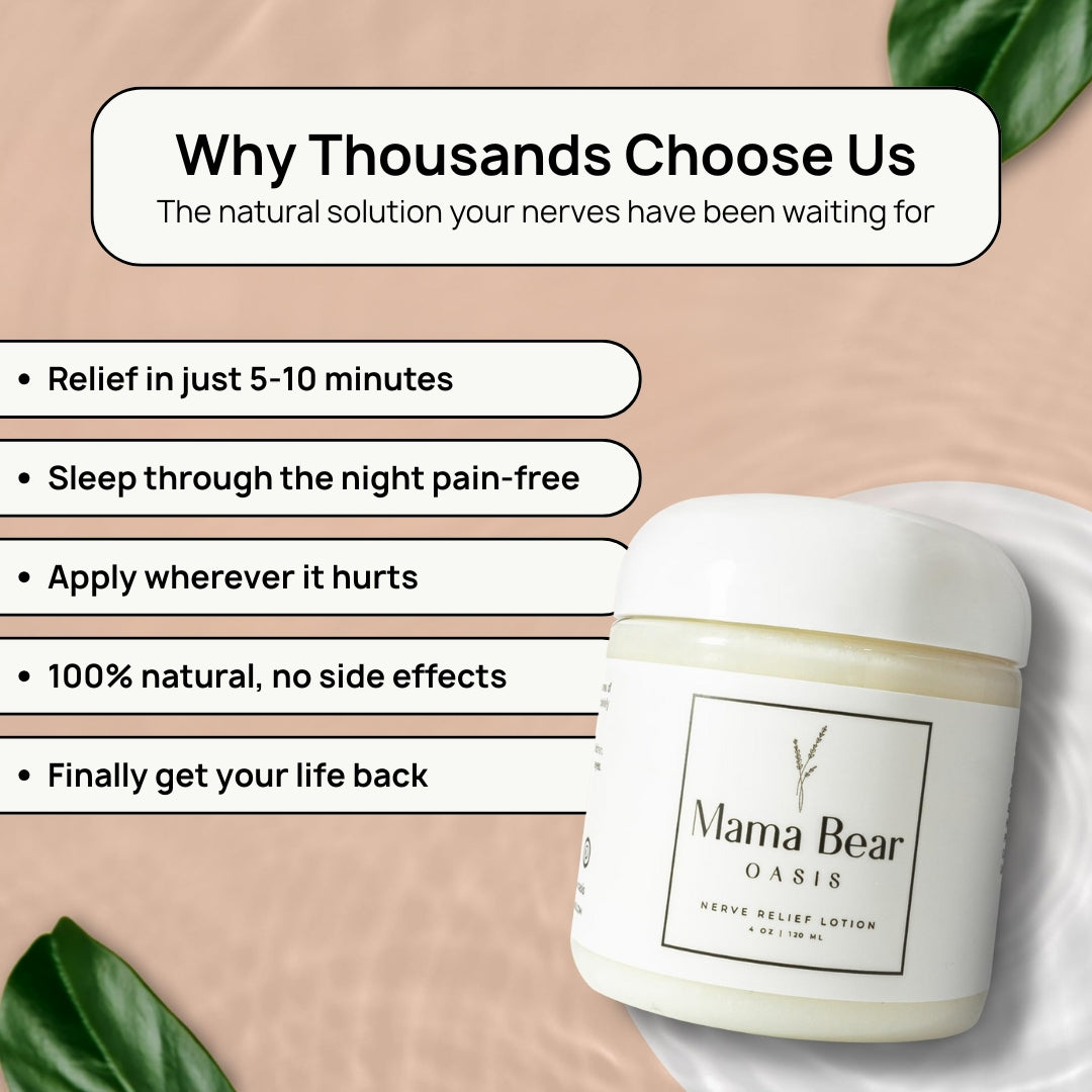Mama Bear Nerve Relief Lotion